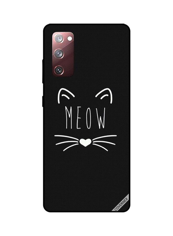 Covernex Protective Case Cover For Samsung Galaxy S20 FE Meow - Image 1
