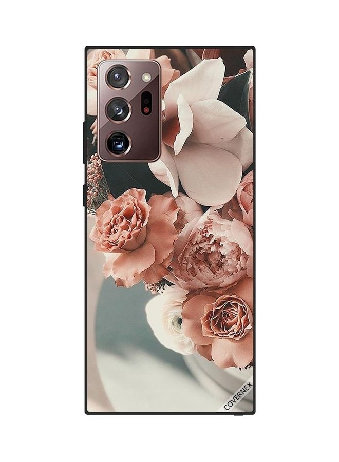كوفرنيكس غطاء حماية واق لهاتف سامسونج جالاكسي نوت 20 ألترا باقة من أزهار الخوخ - Image 1