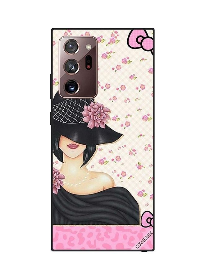 Covernex Protective Case Cover For Samsung Galaxy Note20 Ultra Black Hat Girl - Image 1