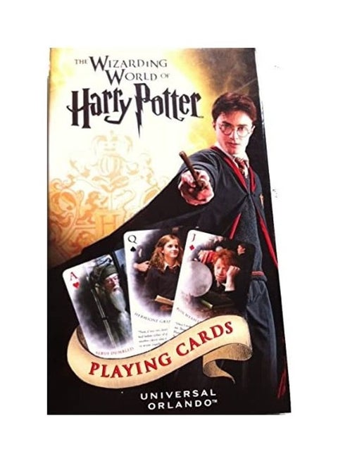 The Wizarding World Of Harry Potter Playing Cards