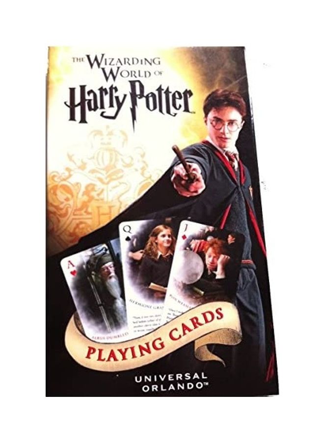 The Wizarding World Of Harry Potter Playing Cards