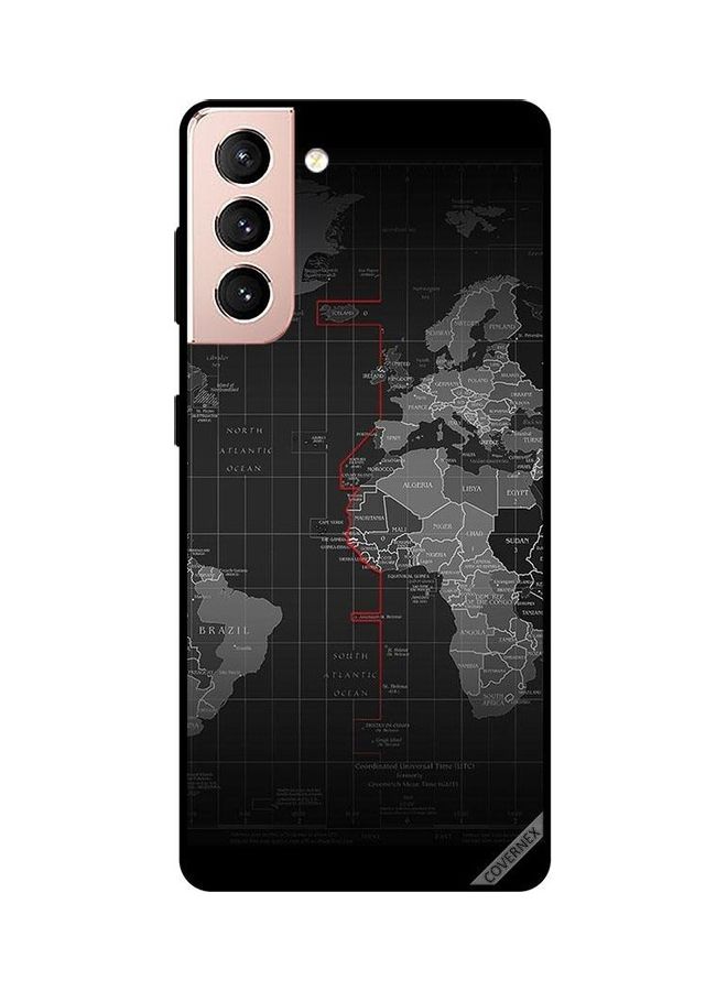 كوفرنيكس غطاء حماية واق لهاتف سامسونج جالاكسي S21 بلس رمادي/أسود - Image 1