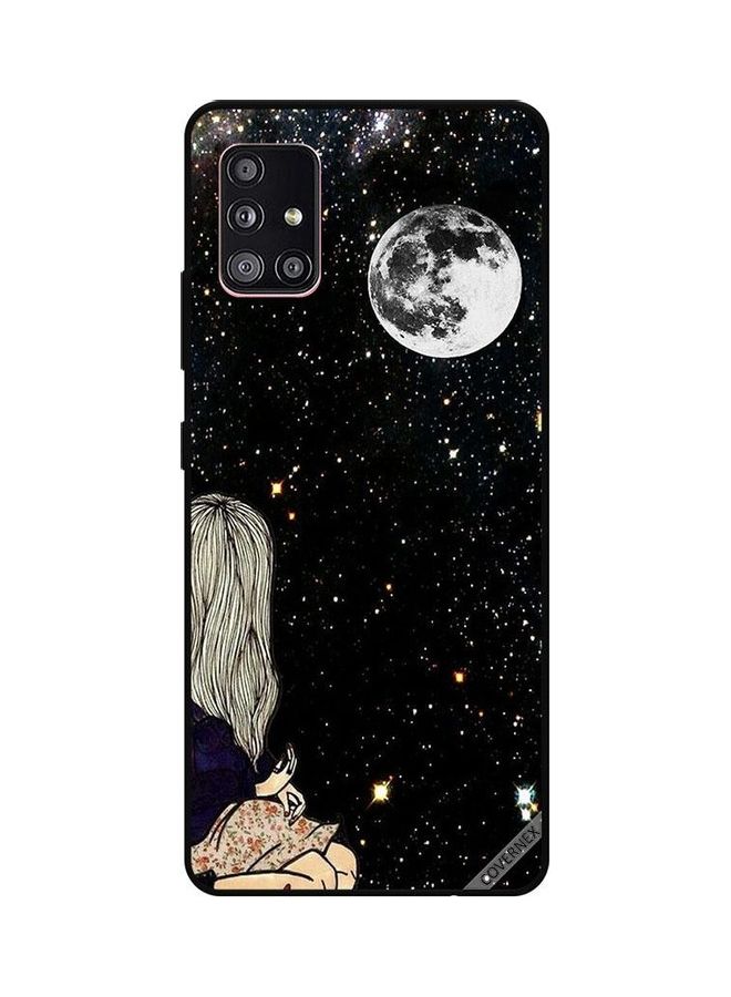 Covernex Protective Case Cover For Samsung Galaxy A51 Looking At Moon  - Image 1