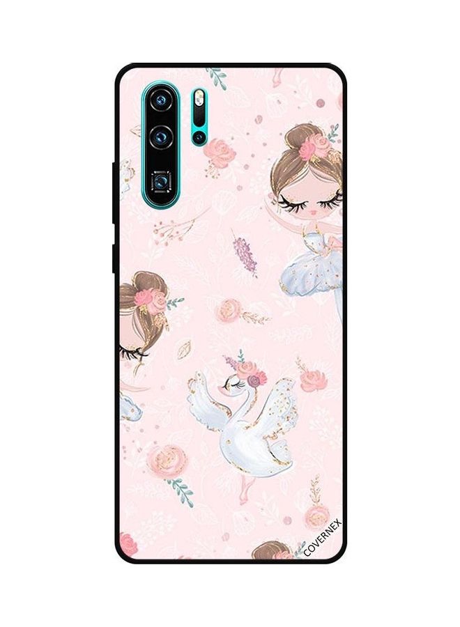 Covernex Printed Protective Case For Huawei P30 Pro Doly Girl And Flowers - Image 1