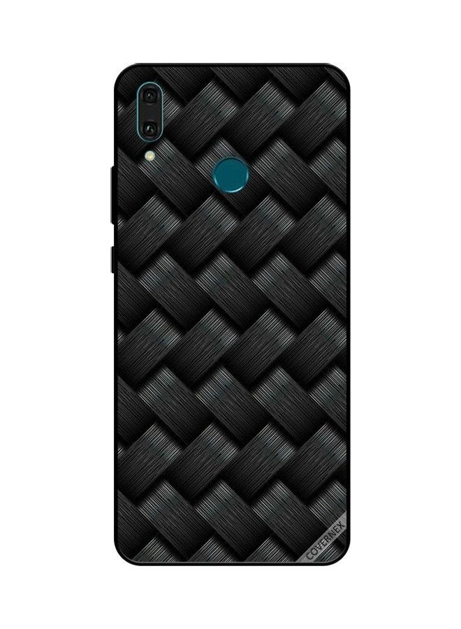 كوفرنيكس غطاء حماية واق لهاتف هواوي Y9 2019 نقشة بلون أسود - Image 1
