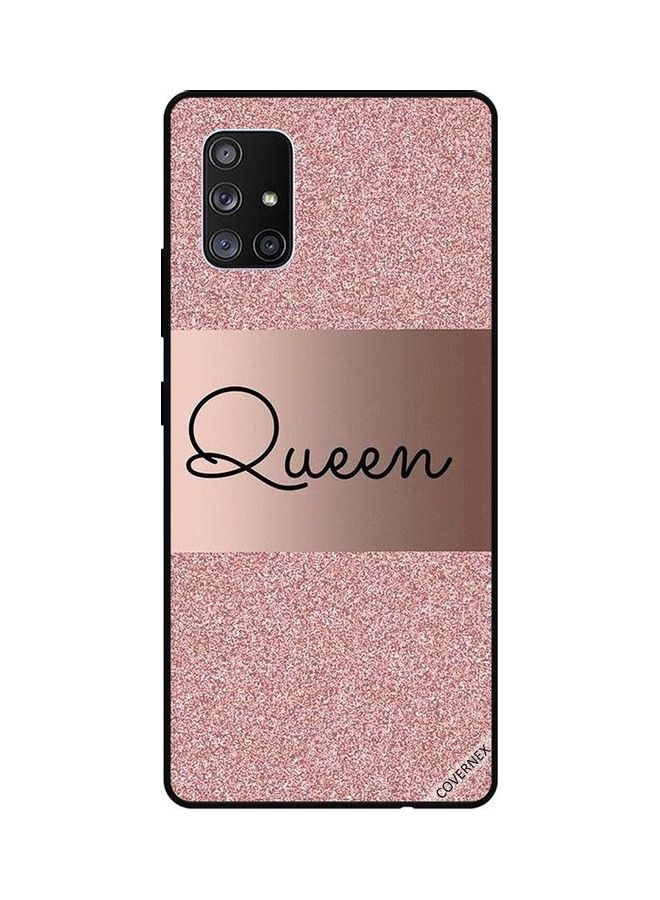 Covernex Samsung Galaxy A71 5G Protective Case Cover Printed Featuring Racked Black Marble Pattern DESIGN_0231 - Image 1