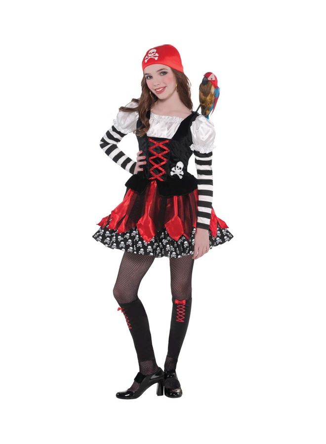 COSTUMES USA Crossbone Pirate Costume M 