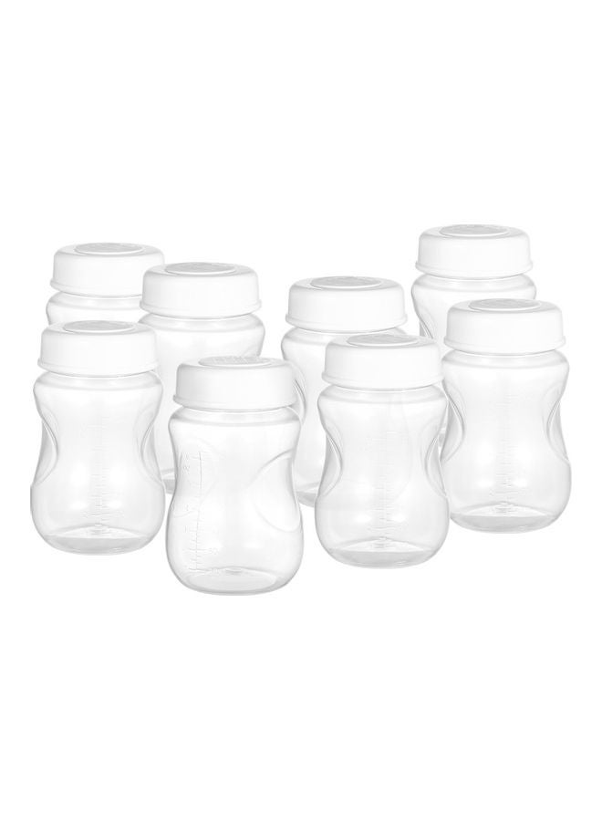 Pack Of 8 Breast Milk Bottles - v1614770868/N44890232A_1