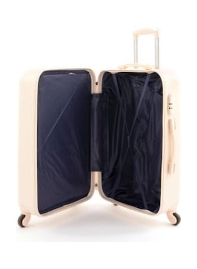 ليمرا طقم أمتعة بعجلات من 6 قطع بيج - Image 4