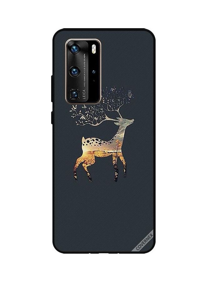 Covernex Printed Protective Case Cover For Huawei P40 Pro Deer - Image 1