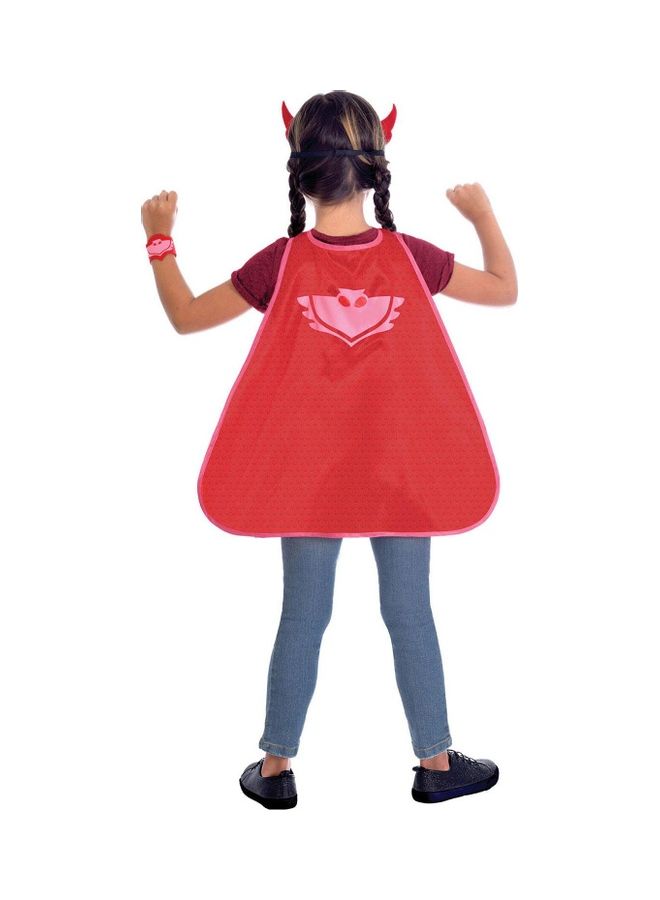 Riethmuller PJ Mask Owlette Costume Accessory Set, Character Costumes, Cosplay Costume for Girls 8-Apr 