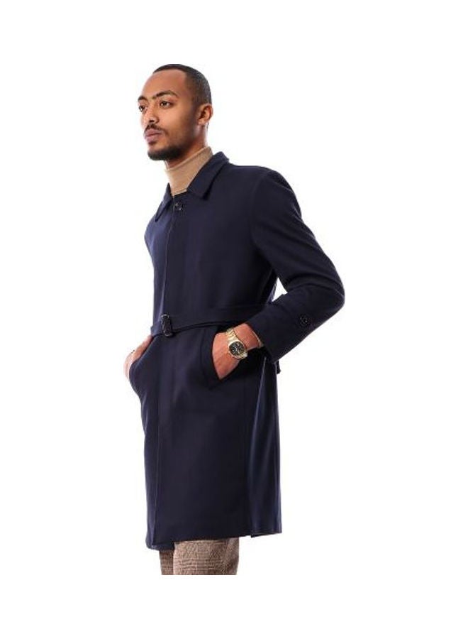 Coat Outerwear Jackets Navy Blue