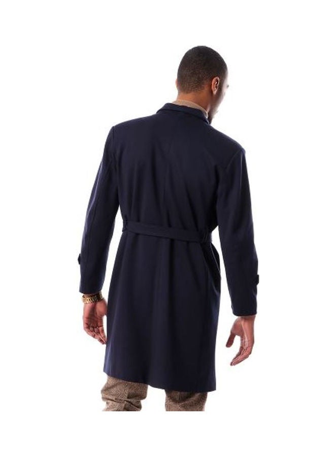 Coat Outerwear Jackets Navy Blue