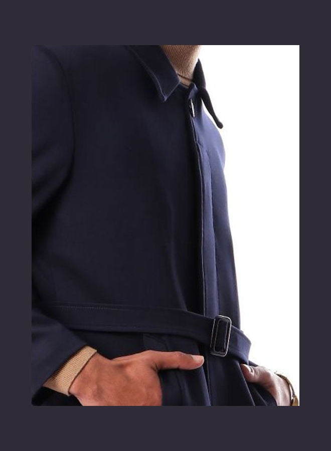 Coat Outerwear Jackets Navy Blue