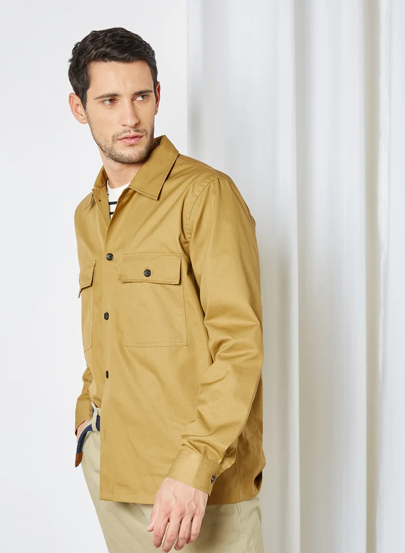 Only & Sons Dual Pocket Shirt Chinchilla