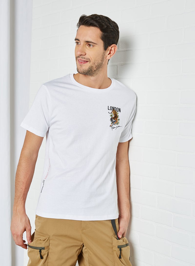 Short Sleeve Logo T-Shirt White - v1614772993/N43434714V_1