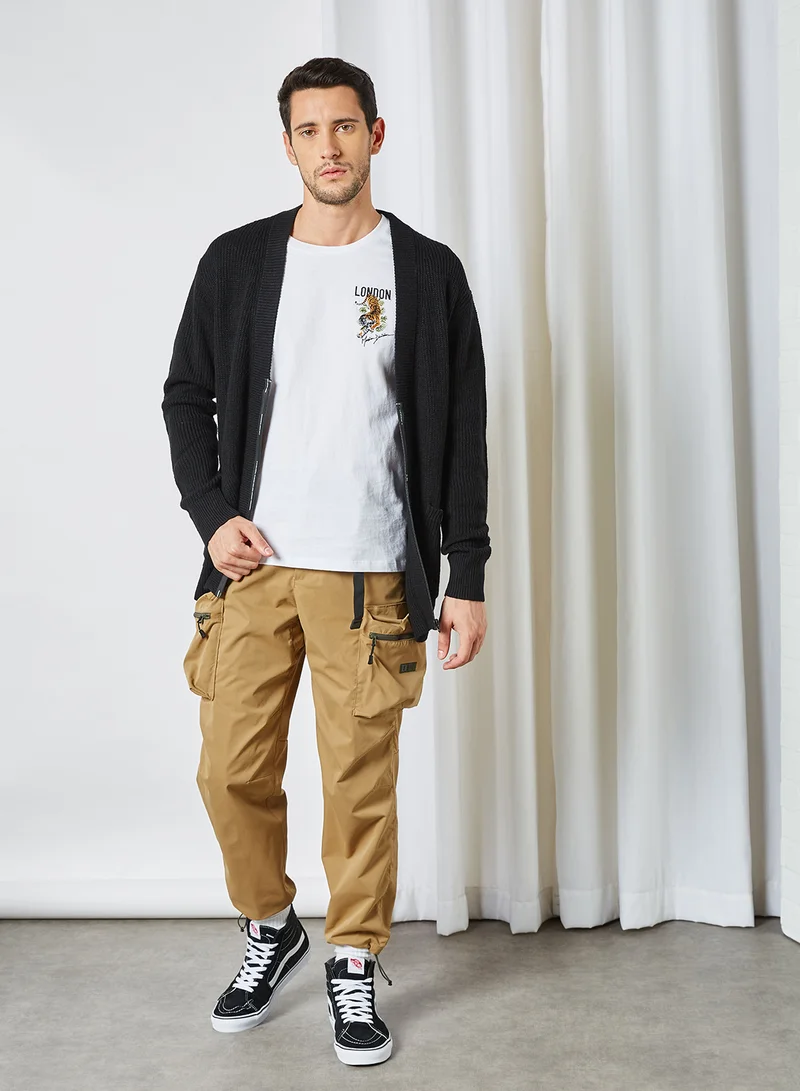 MUSIUM DIV. Short Sleeve Logo T-Shirt White