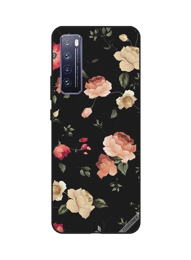 Covernex Protective Back Cover For Huawei Nova 7 5G Colourful Lotus Colourful Lotus  - Image 1