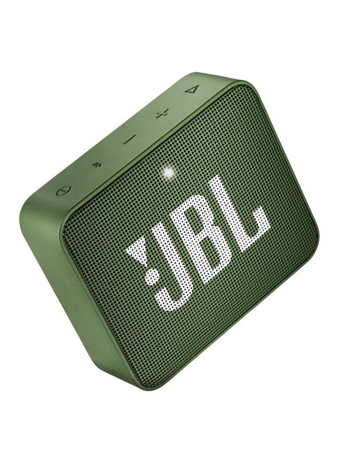 JBL - GO 2 Portable Wireless Speaker Green - Image 1