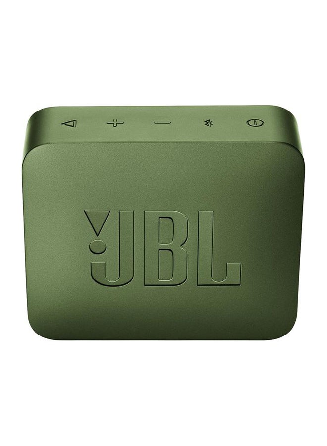 JBL - GO 2 Portable Wireless Speaker Green - Image 1