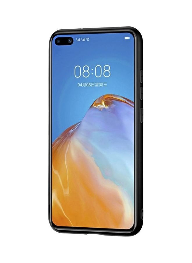 كوفرنيكس غطاء حماية واق لهاتف هواوي P40 برو بطبعة كلمة "King" - Image 3