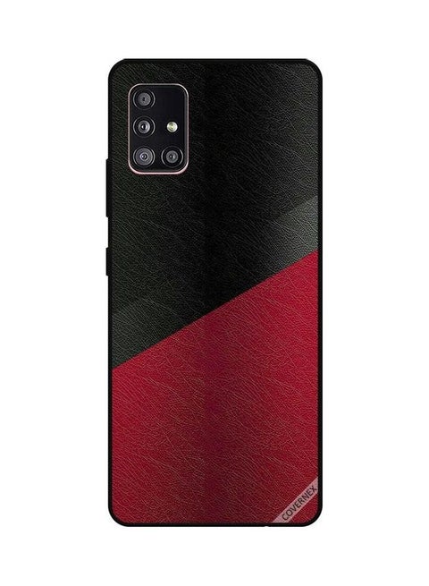 Protective Case Cover For Samsung Galaxy A51 Leather Pattern