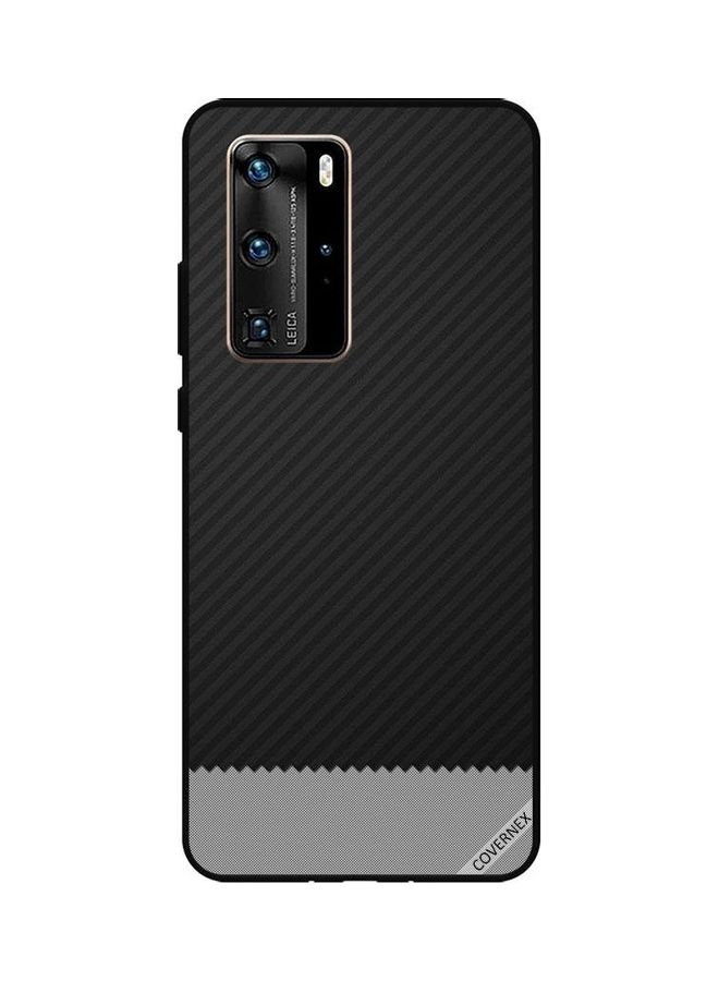 كوفرنيكس غطاء حماية واق لهاتف هواوي P40 برو نمط مخطط - Image 1