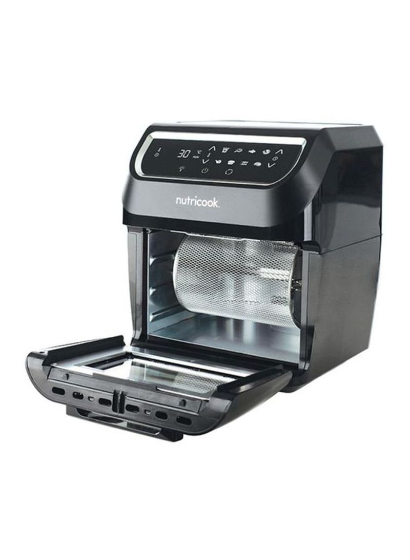 nutricook - Renewed - Air Fryer Oven By Nutribullet, 12L, 1800W 12.0 L 1800.0 W Model- AF9204S  Item code- NC-AFO12 Black - Image 1