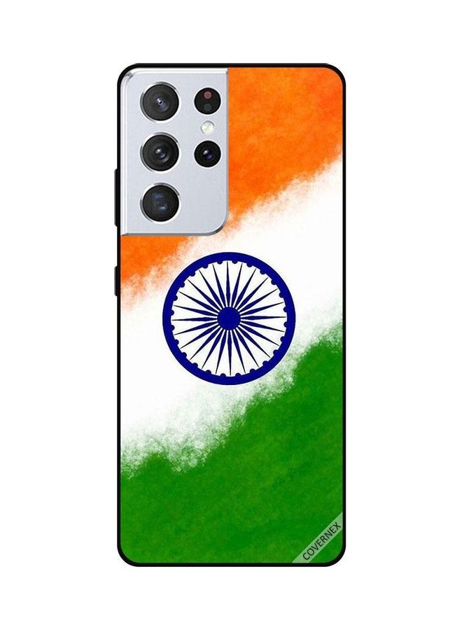 Covernex Protective Case Cover For Samsung Galaxy S21 Ultra 5G India Flag - Image 1