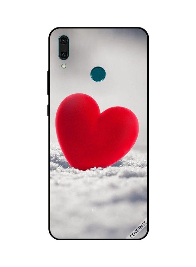 Covernex Protective Case Cover For Huawei Y9 2019 Lovely Red Heart - Image 1