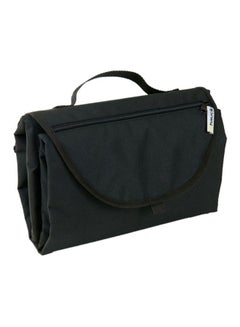 Change Me Changing Mat Lightweight And Portable With Mesh Pockets - Black