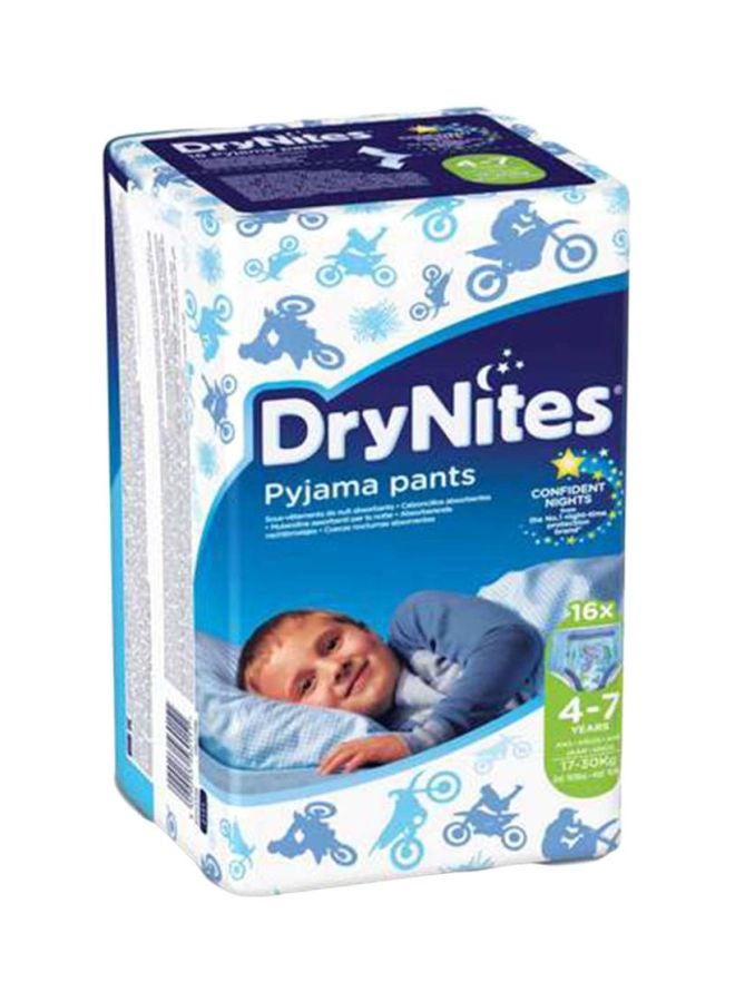 HUGGIES Drynites Pyjama Pant Diaper, Maxi Pack, 17-30 Kg, 16 Count - Image 1
