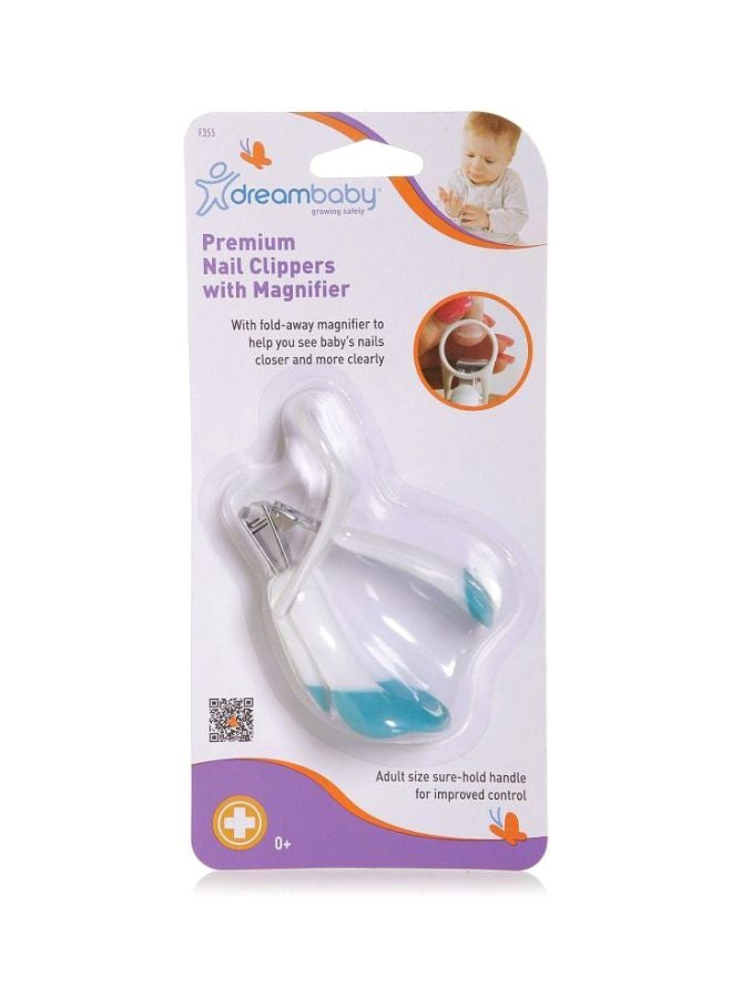 dreambaby Baby Nail Clippers With Magnifying Glass  - Image 3