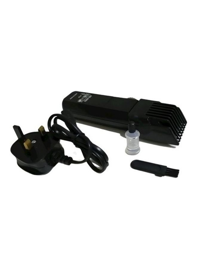 كروم ماكينة حلاقة الشعر واللحية أسود 12سم - Image 3