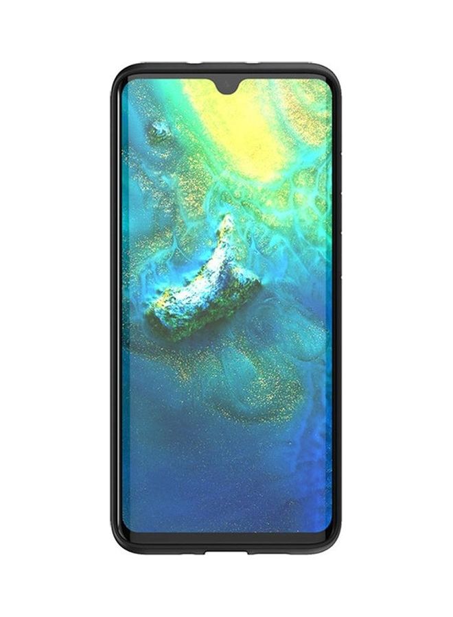 Covernex Protective Case Cover For Huawei Y9 2019 Stappers On Black Cloth Pattern - Image 3