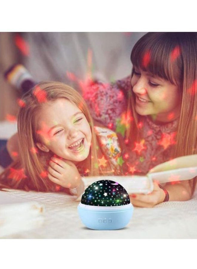 LNKOO - Rotating Projection Lamp Blue/Green/White 13x13cm - Image 1
