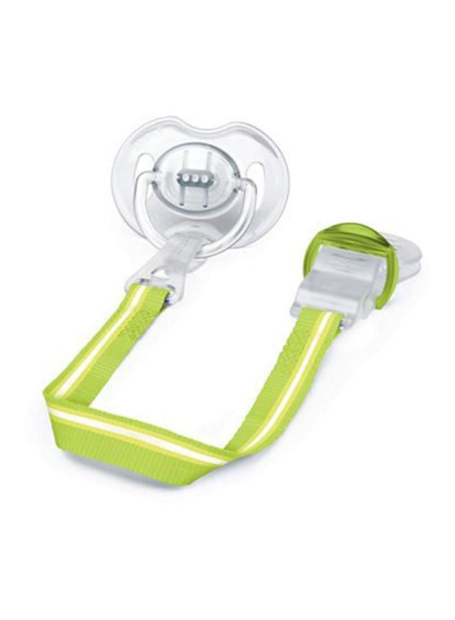 PHILIPS AVENT - Soother Clip - Green/White - Image 1