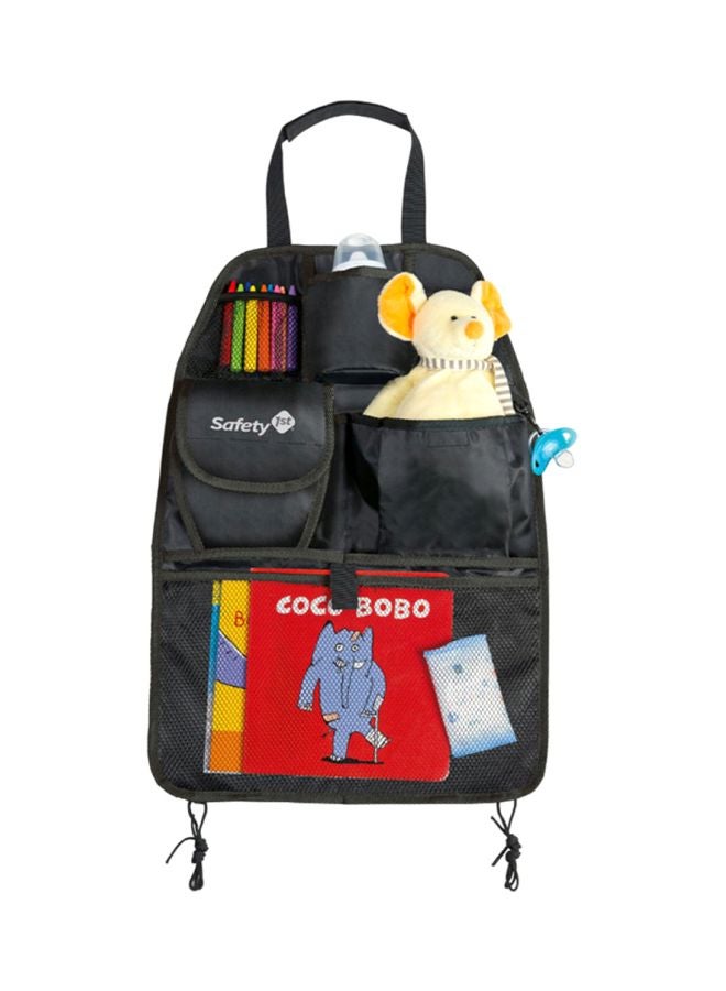 Safety 1st Car Back Seat Organizer - Black - Image 3