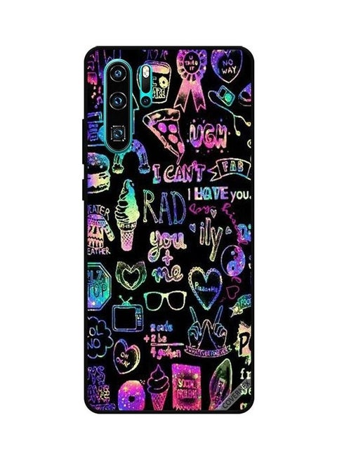 Protective Case Cover For Huawei P30 Pro Multicolour