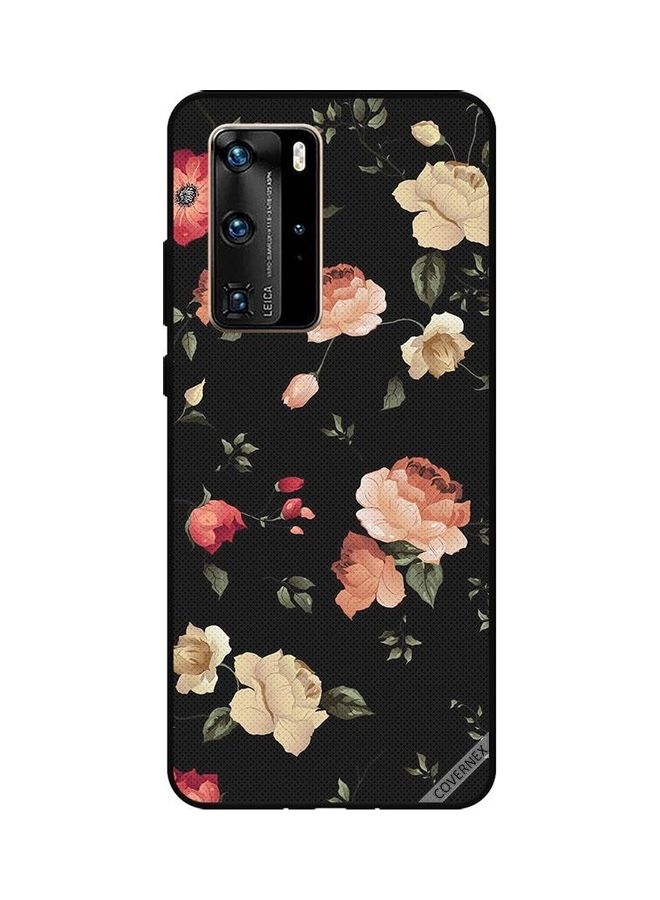 Covernex Protective Case Cover For Huawei P40 Pro Colorful Lotus  - Image 1