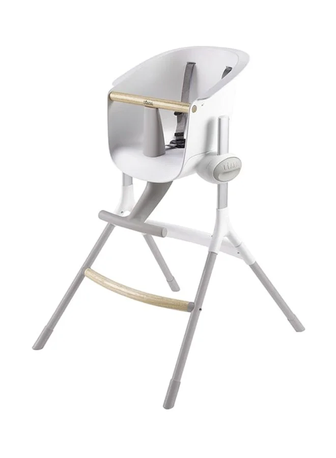 BEABA Up And Down Iiibaby High Food Chair For Baby And Children, Adjustable To 6 Different Heights, Ergonomic, Removable Tray Table, Sturdy Materials, French Made