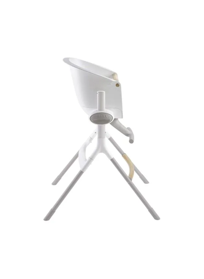 BEABA Up And Down Iiibaby High Food Chair For Baby And Children, Adjustable To 6 Different Heights, Ergonomic, Removable Tray Table, Sturdy Materials, French Made