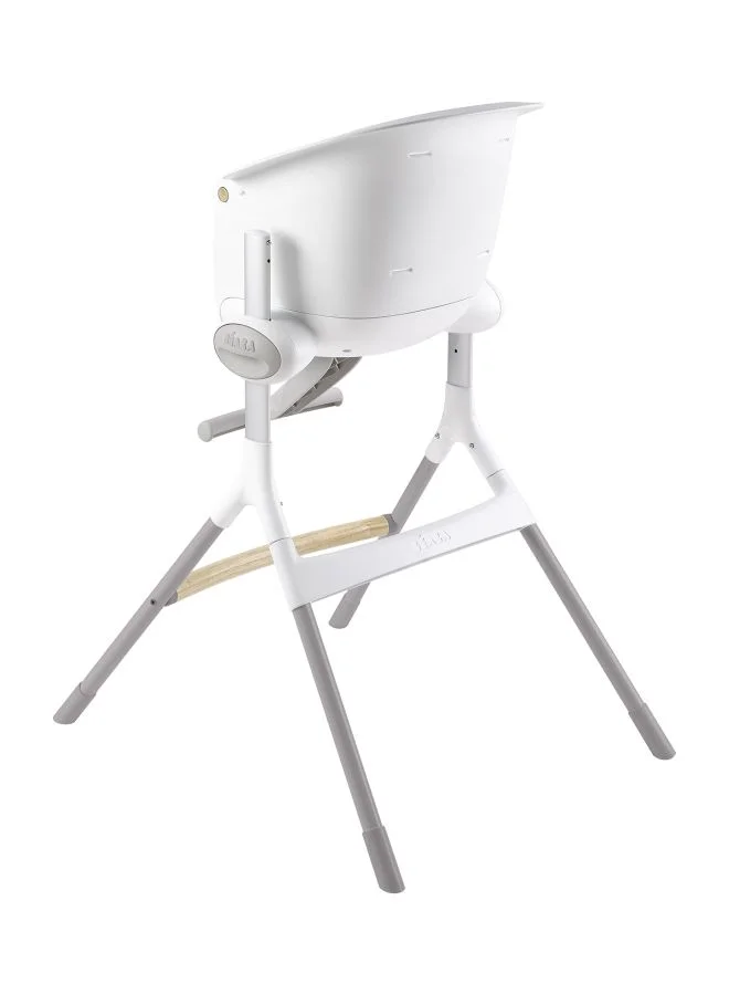 BEABA Up And Down Iiibaby High Food Chair For Baby And Children, Adjustable To 6 Different Heights, Ergonomic, Removable Tray Table, Sturdy Materials, French Made