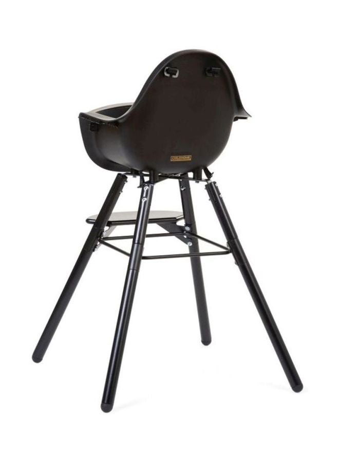 CHILDHOME Evolu 2 Chair 2 - In - 1 With Bumper Black  - Image 3