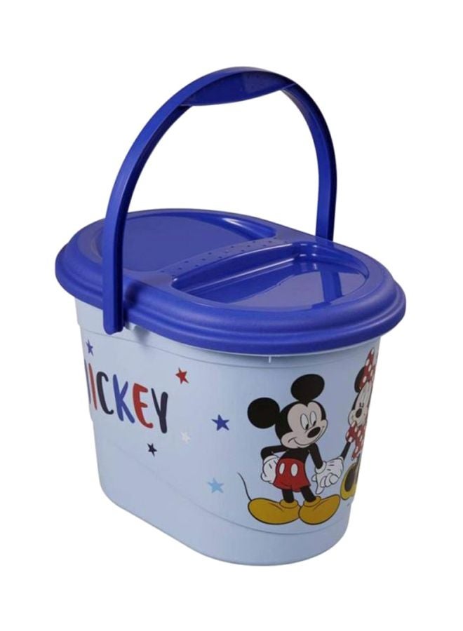 keeeper Disney Baby Mickey Minnie Polypropylene Nappy Bin - Blue - Image 1