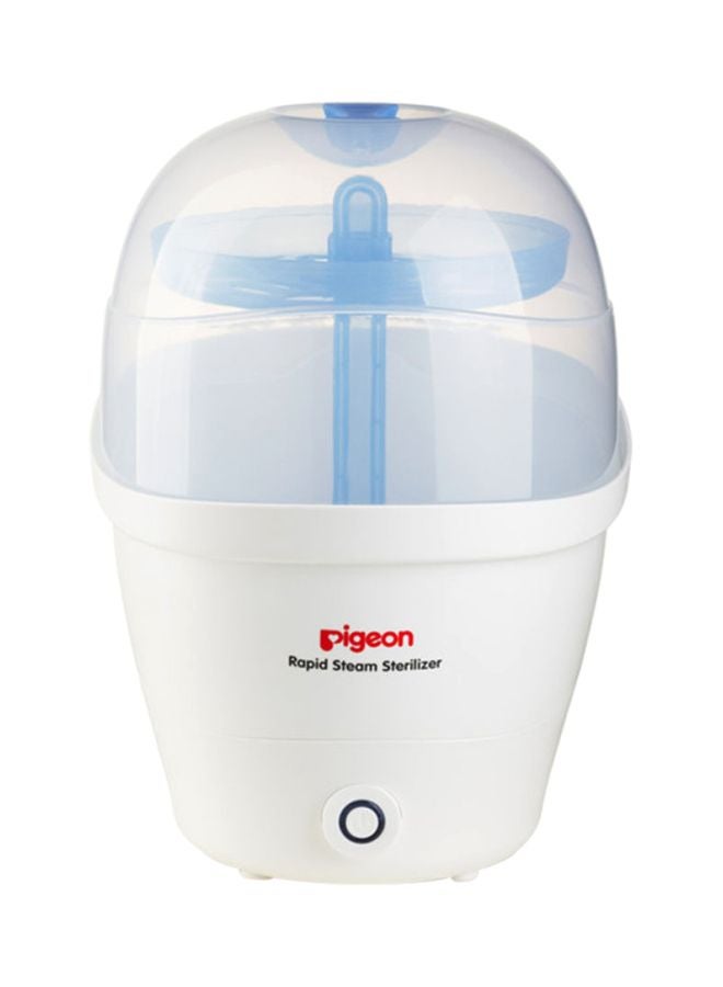 pigeon Rapid Steam Sterilizer - Blue/White  - Image 1
