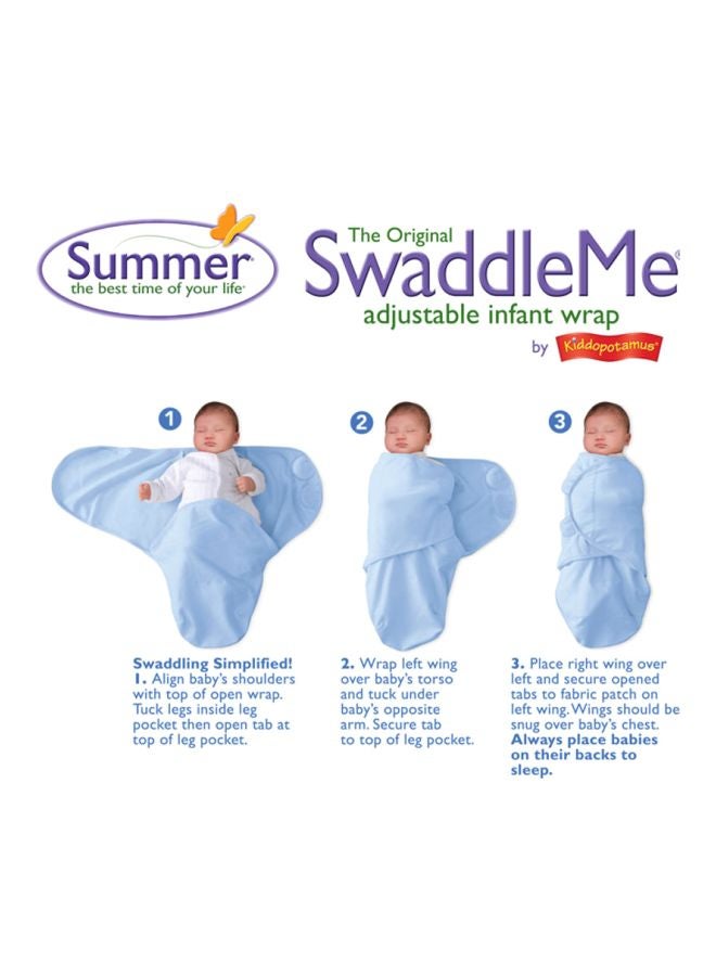summer infant - SwaddleMe Cotton Swaddle - Image 1