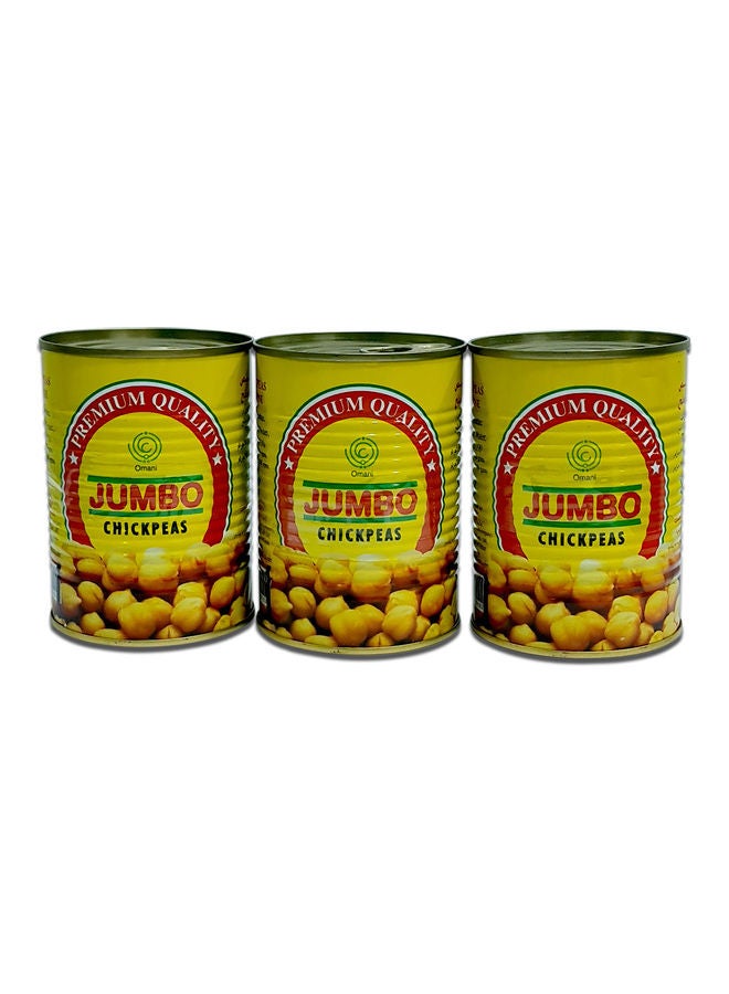Jumbo Chickpeas Green Peas 400grams Pack of 3 - Image 3
