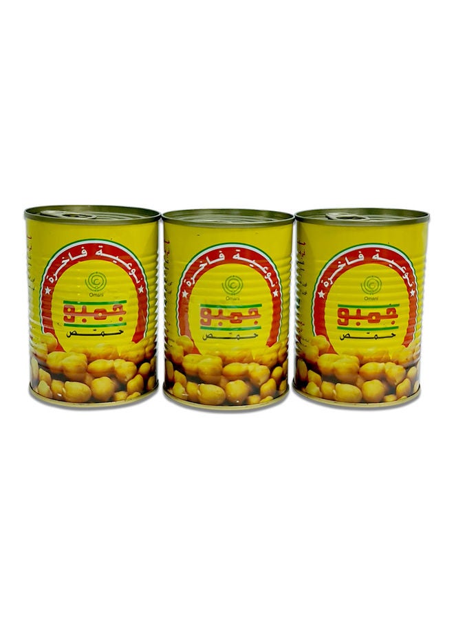 Jumbo Chickpeas Green Peas 400grams Pack of 3 - Image 2