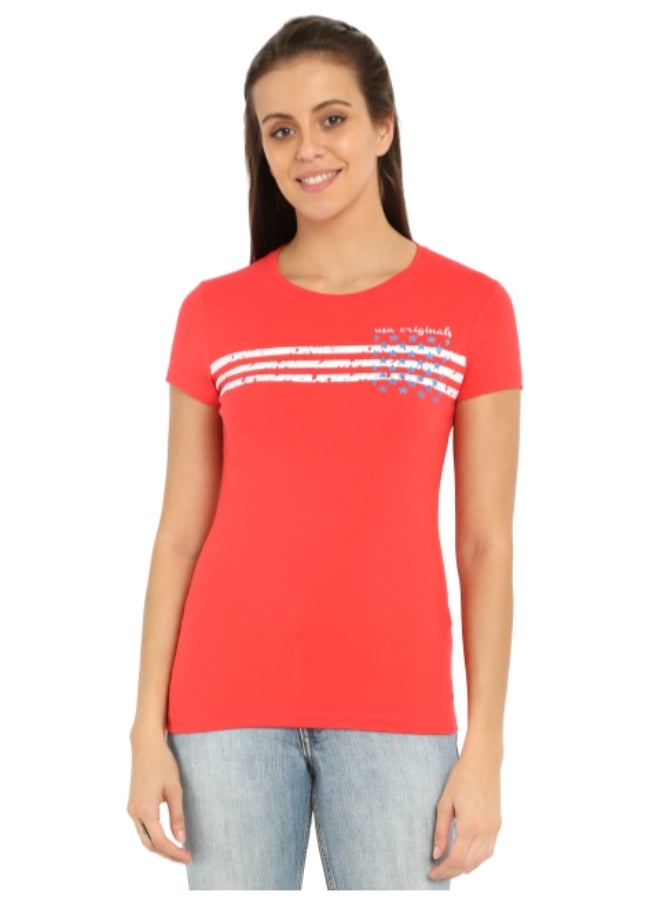 JOCKEY - USA Originals Crew Neck T-Shirt Assorted Color/Print - Image 1